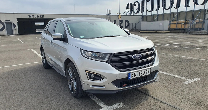 Ford EDGE cena 103700 przebieg: 136000, rok produkcji 2017 z Kraków małe 781